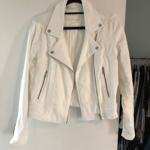 Blank Nyc White Jean Jacket Hello Moto 